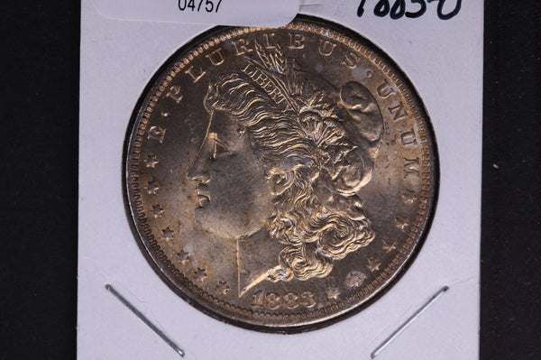 1883-O Morgan Silver Dollar, Un-Circulated condition - Toned.  Coin Store #04757