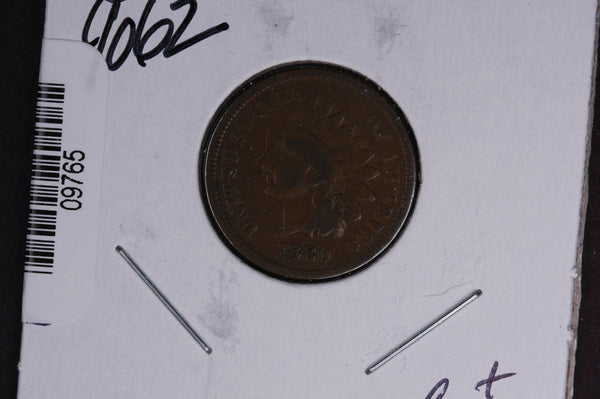 1880 Indian Head Small Cent.  Affordable Collectible Coin. Store # 09765