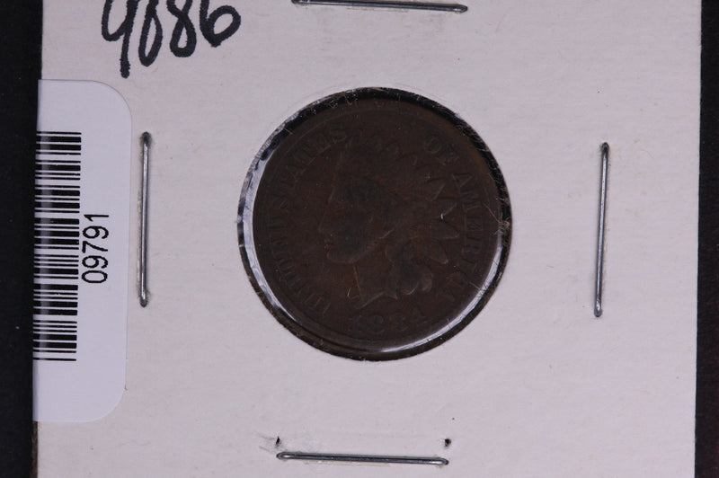 1884 Indian Head Small Cent.  Affordable Collectible Coin. Store