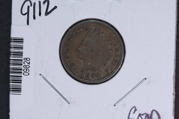 1894 Indian Head Small Cent.  Affordable Collectible Coin. Store # 09828