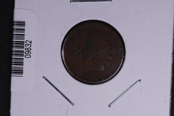 1894 Indian Head Small Cent.  Affordable Collectible Coin. Store # 09832