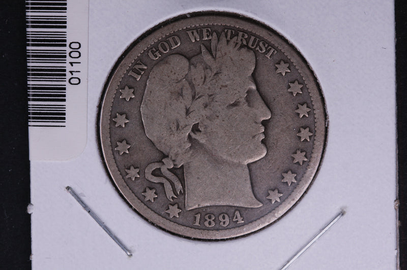 1894-S Barber Half Dollar. Average Circulated Coin. View all photos.