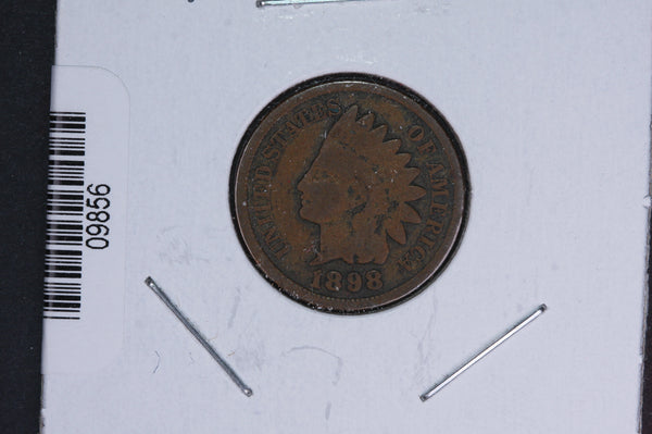 1898 Indian Head Small Cent.  Affordable Collectible Coin. Store # 09856