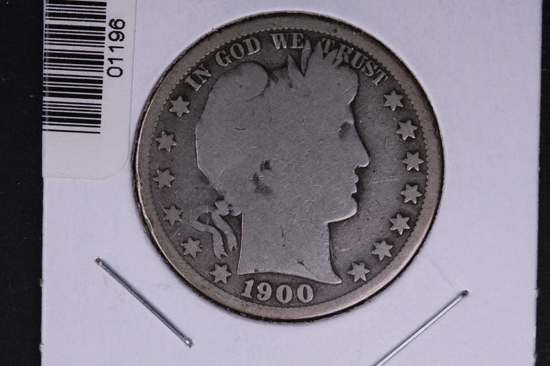 1900-S Barber Half Dollar. Average Circulated Coin. View all photos.