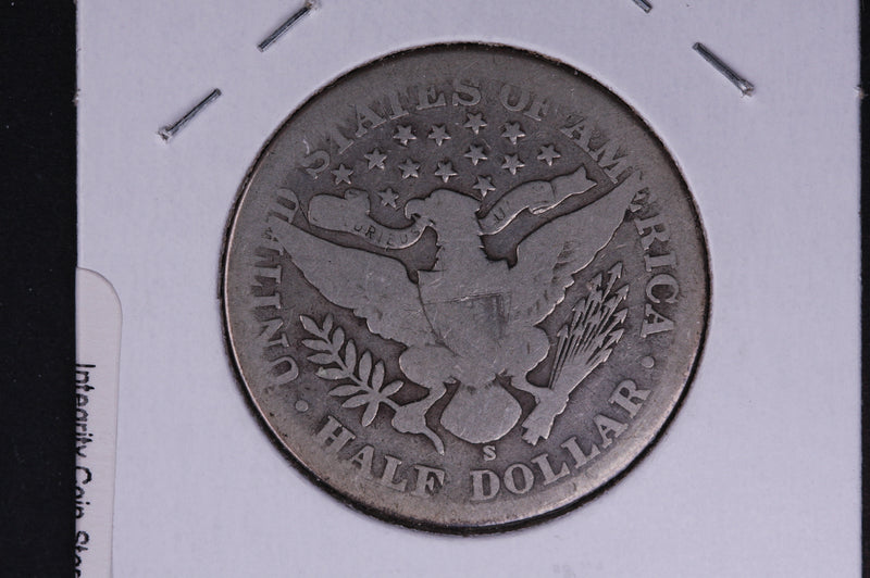 1900-S Barber Half Dollar. Average Circulated Coin. View all photos.