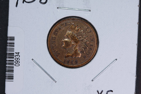 1908-S Indian Head Small Cent.  Affordable Collectible Coin. Store # 09934