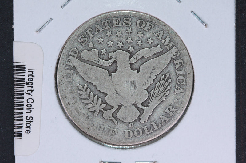 1904-O Barber Half Dollar. Average Circulated Coin. View all photos.