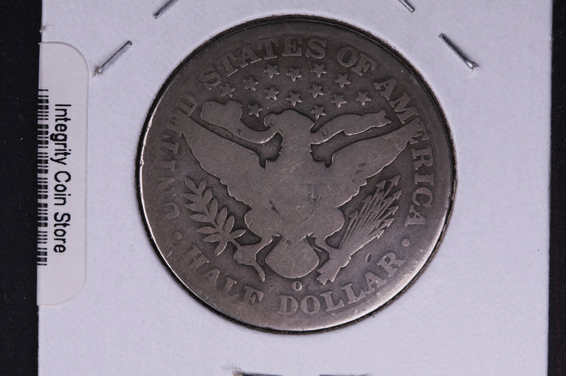 1904-O Barber Half Dollar. Average Circulated Coin. View all photos.