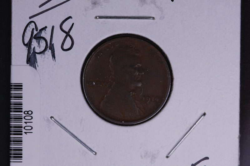 1914 Lincoln Wheat Small Cent.  Affordable Collectible Coin. Store