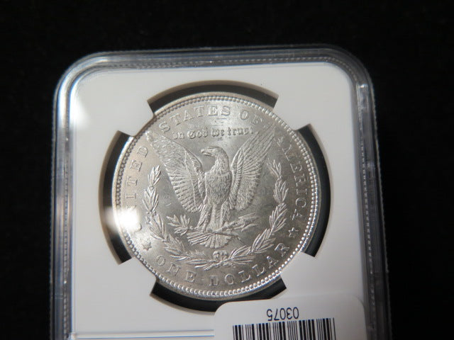 1879 Morgan Silver Dollar, NGC Graded MS 61 Un-Circulated Coin. Store