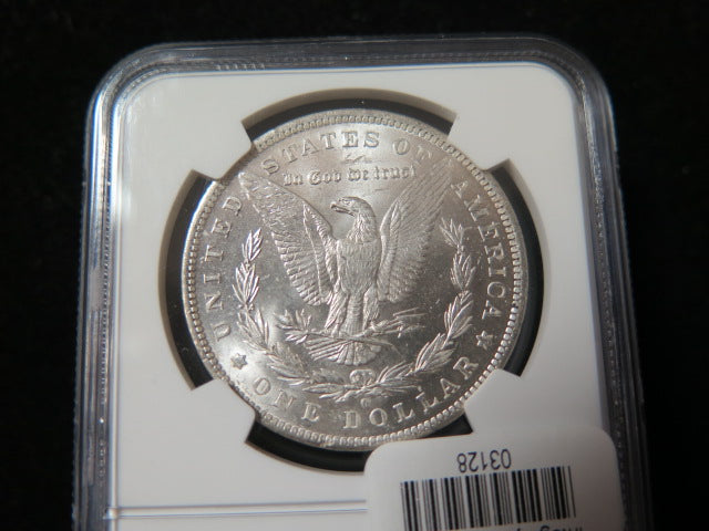 1884-O Morgan Silver Dollar, NGC Graded MS 63 UNC.  Store