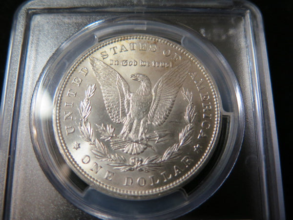 1896 Morgan Silver Dollar, PCGS Graded MS 64 UNC. Store #03195