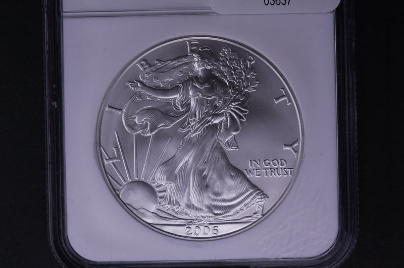 2006-W Silver Eagle $1. NGC Graded MS-69 Un-Circulated Coin. Store