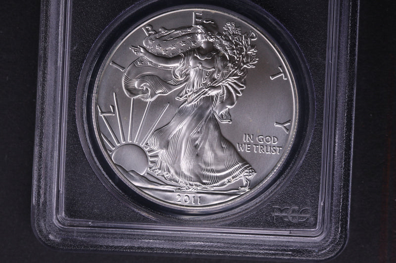 2011-W Silver Eagle $1. PCGS Graded MS-69 Un-Circulated Coin.  Store