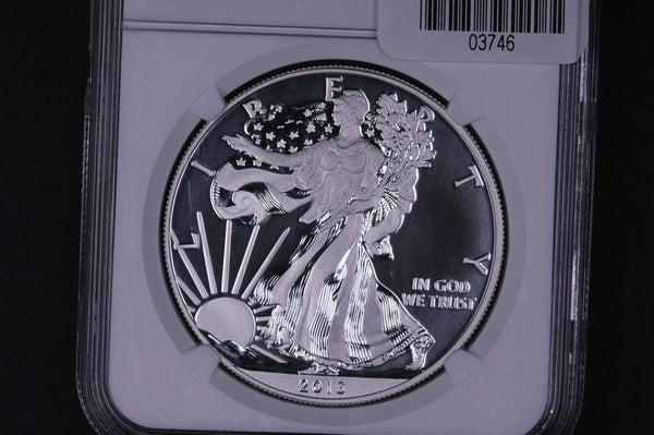 2013-W Silver Eagle $1. NGC Graded SP-69 Enhanced Finish.  Store #03746