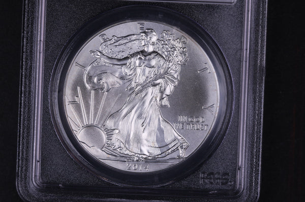 2014 American Silver Eagle. Gem UN-Circulated. PCGS MS-70. #03756