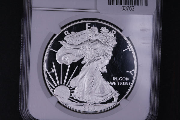 2014-W American Silver Eagle. NGC PF-70 Ultra Cameo. #03763