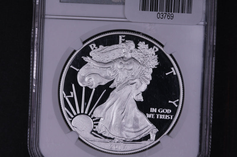 2014-W American Silver Eagle. NGC PF-69 Ultra Cameo.