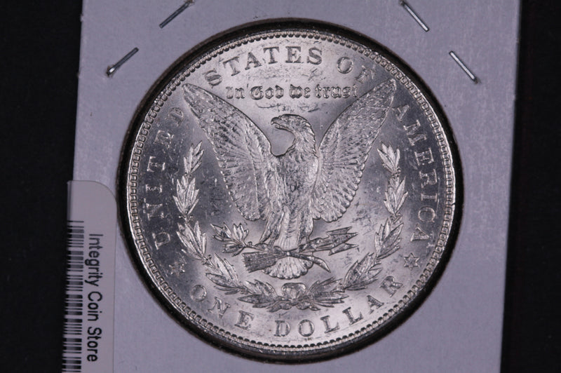 1886 Morgan Silver Dollar, Gem Brilliant UN-Circulated Coin. Store nr's 01462, 63, 64