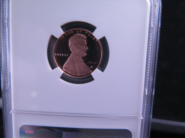 2021-S Proof Lincoln Shield Cents, NGC Graded PF-70 Ultra Cameo, Store