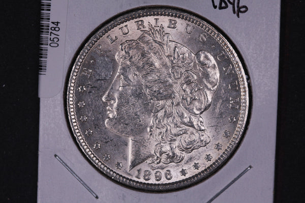 1896 Morgan Silver Dollar, Common,  UN-Circulated Coins, Store #05784, 93,92,94,96,97,95