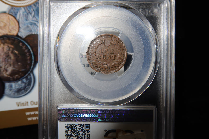 1908-S Indian Head Small Cent. PCGS Graded XF40. Store