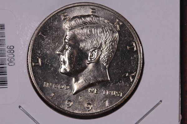 1997-P Kennedy Half Dollar. Modern Half. Gem UN-Circulated. Store #06086