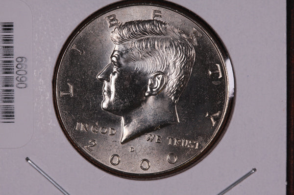 2000-D Kennedy Half Dollar. Modern Half. Gem UN-Circulated. Store #06099