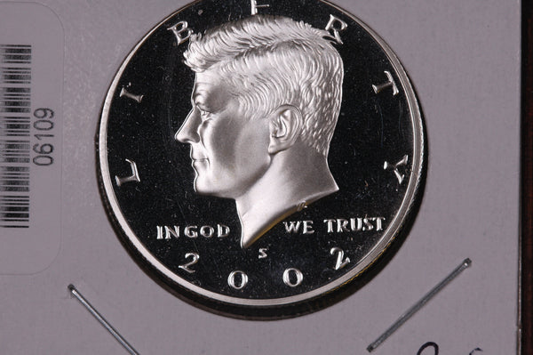 2002-S Kennedy Silver Half Dollar. Modern Half. Gem UN-Circulated. Store #06109