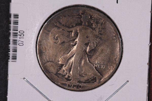 1920 Walking Liberty Half Dollar.  Circulated Condition. Store #07150