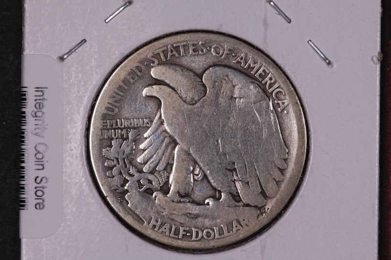 1921-S Walking Liberty Half Dollar.  Circulated Condition. Store