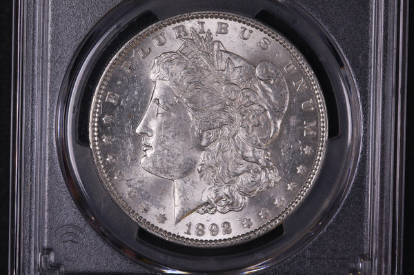 1892 Morgan Silver Dollar, Gem Eye Appeal, PCGS MS61, Store #07607